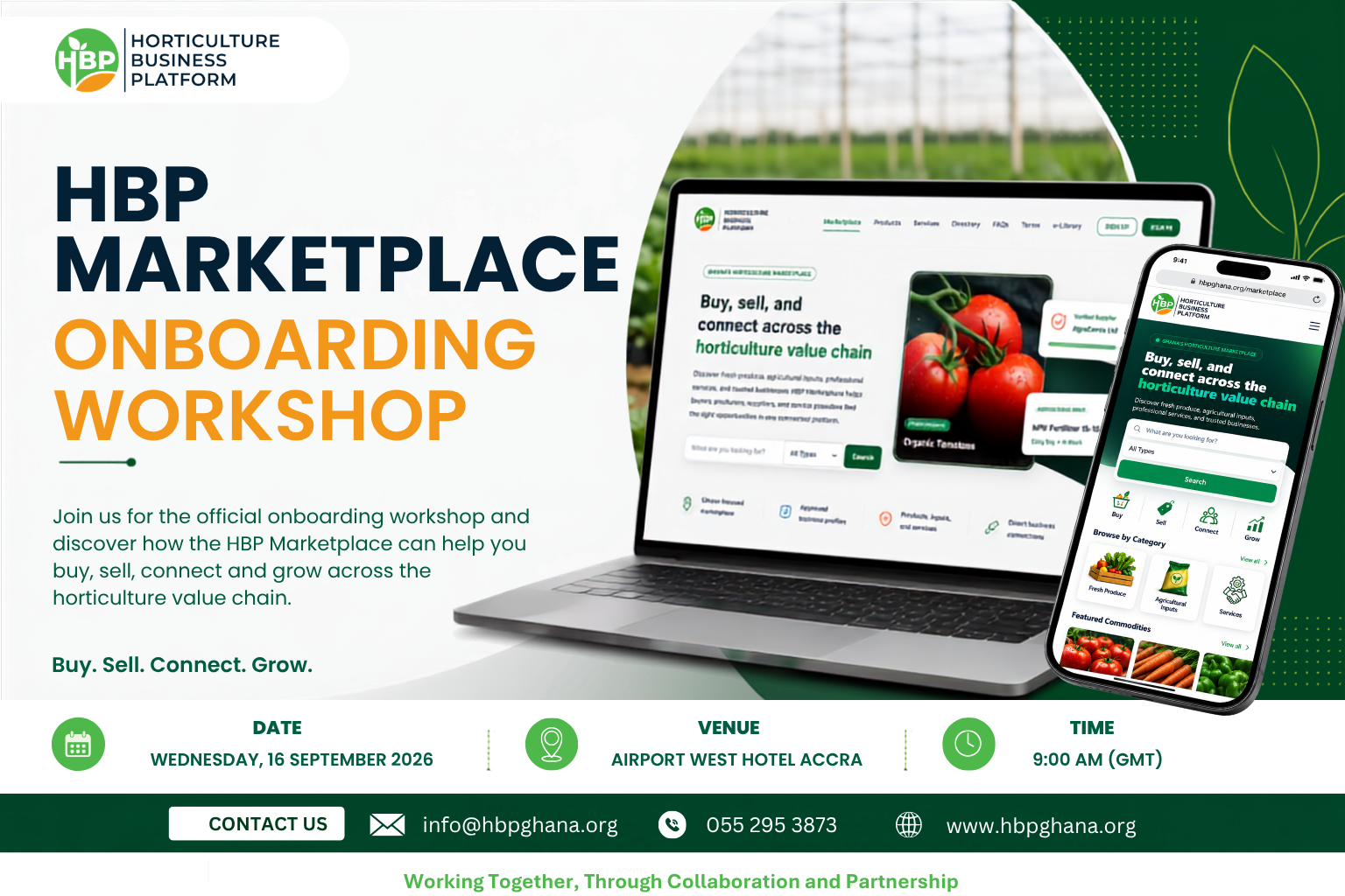 HBP Digital Marketplace Onboarding Workshop