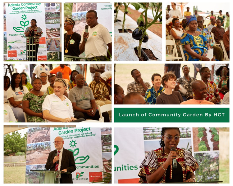 Launch of Community Garden at HGT