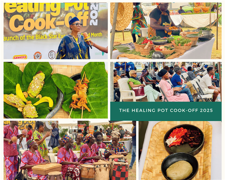 HBP Participates in the Healing Pot Cook-Off to Promote Healthy Ghanaian Diets